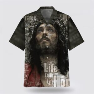 Christian Hawaiian Shirt, Jesus Christ Hawaiian…