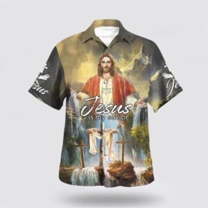 Christian Hawaiian Shirt, Jesus Christ Is…