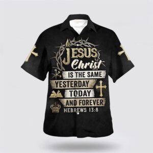 Christian Hawaiian Shirt, Jesus Christ Is…