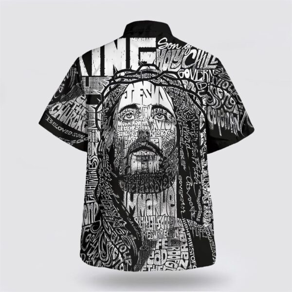 Christian Hawaiian Shirt, Jesus Christ Portrait Hawaiian Shirt, Religion Hawaiian Shirt