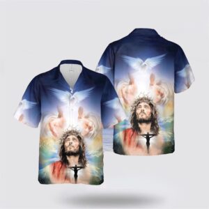 Jesus Hawaiian Shirt, Jesus Hand Of…