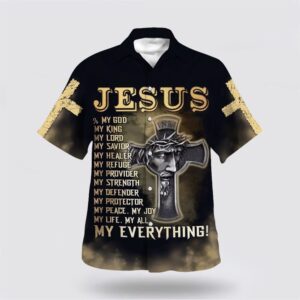 Christian Hawaiian Shirt, Jesus Is My…