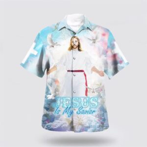 Christian Hawaiian Shirt, Jesus Is My…