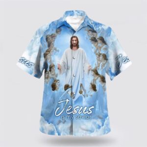 Jesus Is My Savior Hawaiian Shirts Christian Hawaiian Shirt Christian Summer Short Sleeve Shirt 1 igegvu.jpg