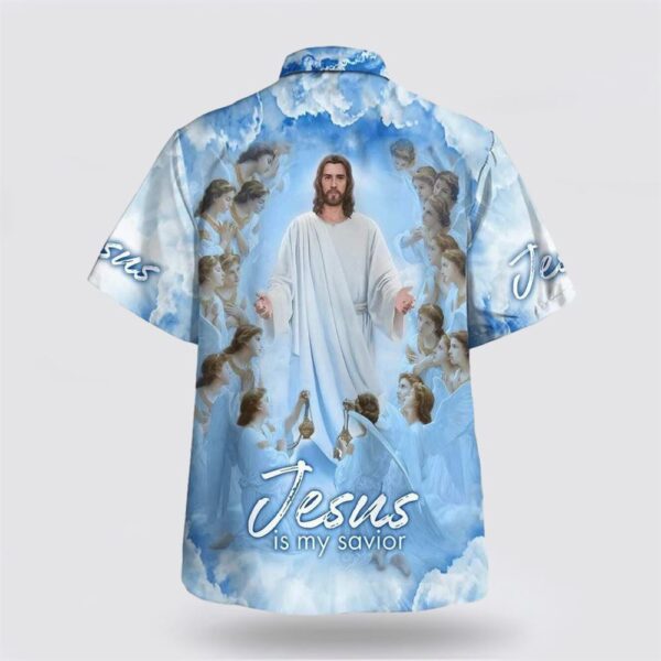 Christian Hawaiian Shirt, Jesus Is My Savior Hawaiian Shirts, Christian Clothing Hawaii