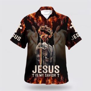 Christian Hawaiian Shirt, Jesus Is My…