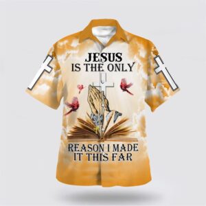 Christian Hawaiian Shirt, Jesus Is The…