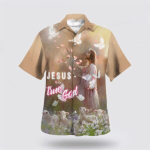 Christian Hawaiian Shirt, Jesus Is The…