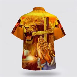 Jesus Lion Cross Faith Over Fear Hawaiian Shirt Christian Hawaiian Shirt Christian Summer Short Sleeve Shirt 2 bmvmxl.jpg