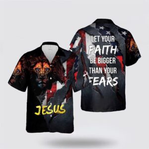 Jesus Hawaiian Shirt, Jesus Lion Let’s…