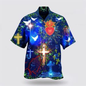 Christian Hawaiian Shirt, Jesus Put God…