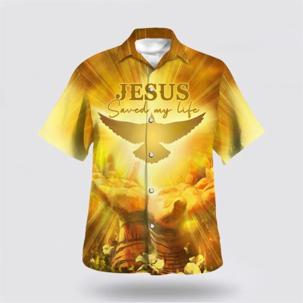 Christian Hawaiian Shirt, Jesus Save My Life Dove Hawaiian Shirt, Christian Clothing Hawaii