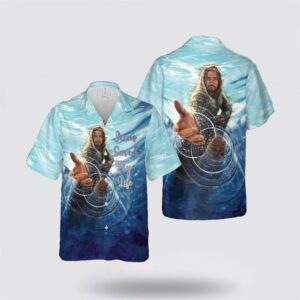 Jesus Hawaiian Shirt, Jesus Saved My…