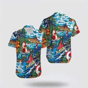 Jesus Hawaiian Shirt, Jesus Surfing On…