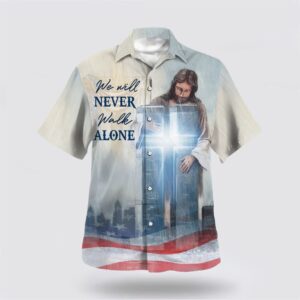 Christian Hawaiian Shirt, Jesus We Will…