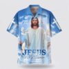 Christian Hawaiian Shirt, Jesus With His Arms Open Hawaiian Shirt, Jesus Is My Savior Hawaiian Shirts, Christian Clothing Hawaii