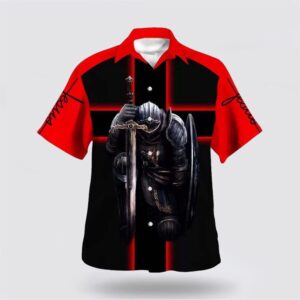 Christian Hawaiian Shirt, Knight Template Armor…