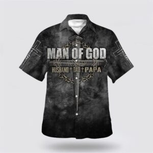 Christian Hawaiian Shirt, Man Of God…