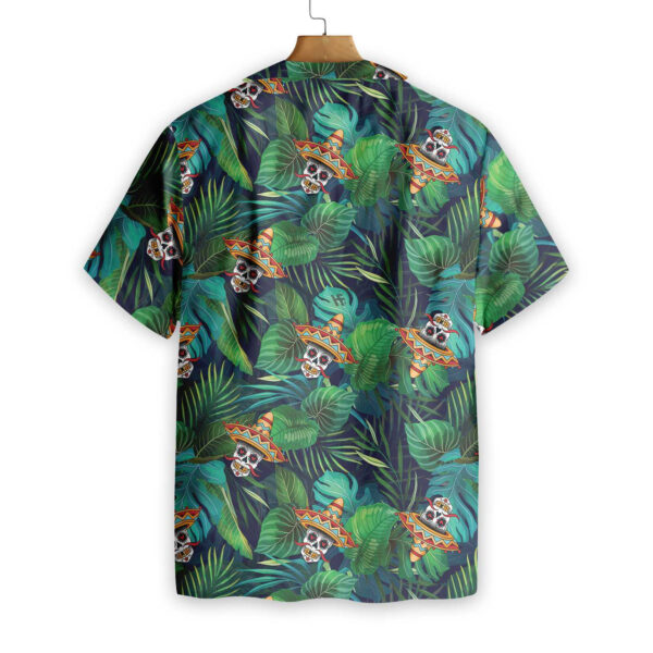 Mexican Hawaiian Shirt, Aloha Mexican Skull Hawaiian Shirt