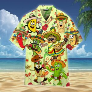 Mexican Hawaiian Shirt, Amazing Mexican Food…