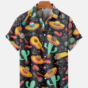 Mexican Hawaiian Shirt, Cinco De Mayo…