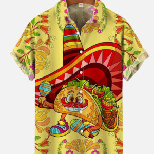 Mexican Hawaiian Shirt, Cinco De Mayo…