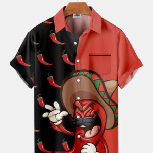 Mexican Hawaiian Shirt, Cinco De Mayo…