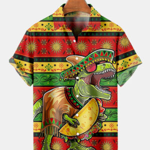 Mexican Hawaiian Shirt, Cinco De Mayo…