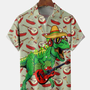 Mexican Hawaiian Shirt, Cinco De Mayo…