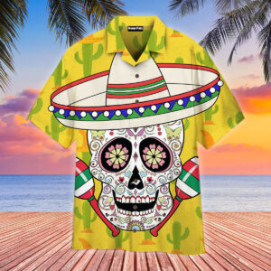 Mexican Hawaiian Shirt, Cinco De Mayo…