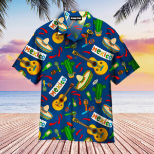 Mexican Hawaiian Shirt, Cinco De Mayo…