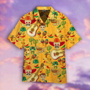 Mexican Hawaiian Shirt, Cinco De Mayo…