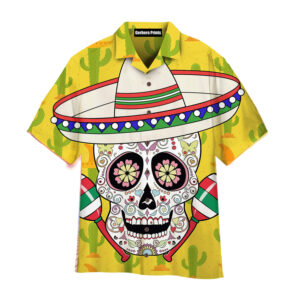 Mexican Hawaiian Shirt, Cinco De Mayo…