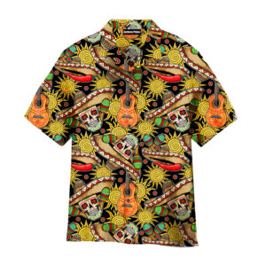 Mexican Hawaiian Shirt, Dia De Los…