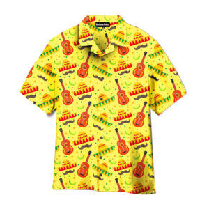 Mexican Hawaiian Shirt, Happy Fiesta Cinco…