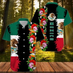 Mexican Hawaiian Shirt, Hawaiian Aloha Shirt…