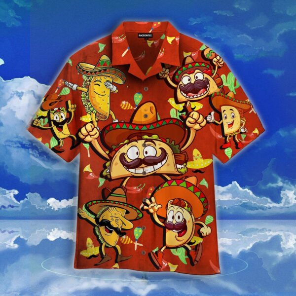Mexican Hawaiian Shirt, I Am A Funny Taco Tropical Hawaiian Shirt