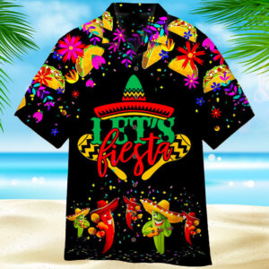 Mexican Hawaiian Shirt, Let’S Fiesta Tacos…