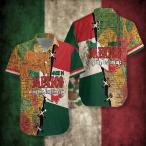 Mexican Hawaiian Shirt, Made In Mexico…