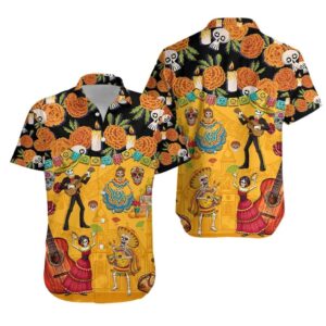 Mexican Hawaiian Shirt, Mexican Da De…