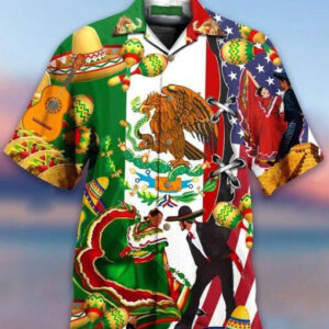 Mexican Hawaiian Shirt, Mexican Hawaiian Shirt