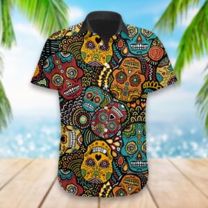 Mexican Hawaiian Shirt, Mexico Day Of…