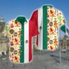 Mexican Hawaiian Shirt, Mexico Pattern Hawaiian Shirt