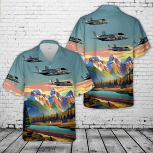 Military Hawaiian Shirt, Marine Fighter Attack…