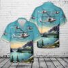 Military Hawaiian Shirt, USMC Marine Light Attack Helicopter Squadron 369 (HMLA-369) Hawaiian Shirt