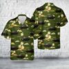 Military Hawaiian Shirt, US Marine Corps M103A2 Junkyard Dog 1970 Hawaiian Shirt