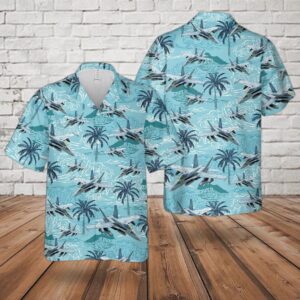 Military Hawaiian Shirt, US Navy McDonnell…