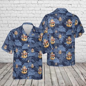 Military Hawaiian Shirt, US Navy USN…