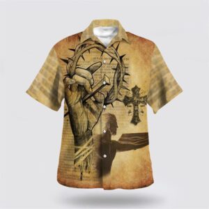 Christian Hawaiian Shirt, Nail Christ’s Crucifixion…