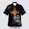 Christian Hawaiian Shirt, One Nation Under God Lion Cross Hawaiian Shirts, Christian Clothing Hawaii